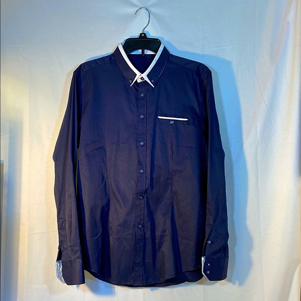 FRTCV Men’s Business Casual Slim Fit Shirt